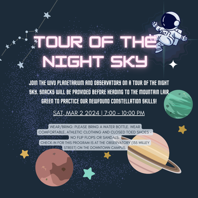 Tour of the Night Sky